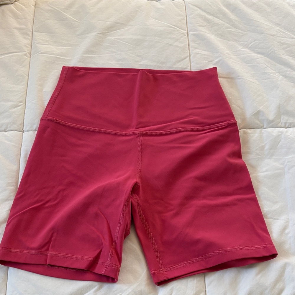 Lululemon align 6-inch Shorts - raspberry coulis